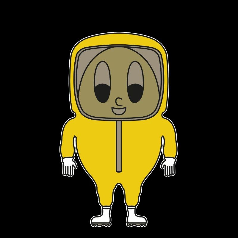 Protective suit strap egg