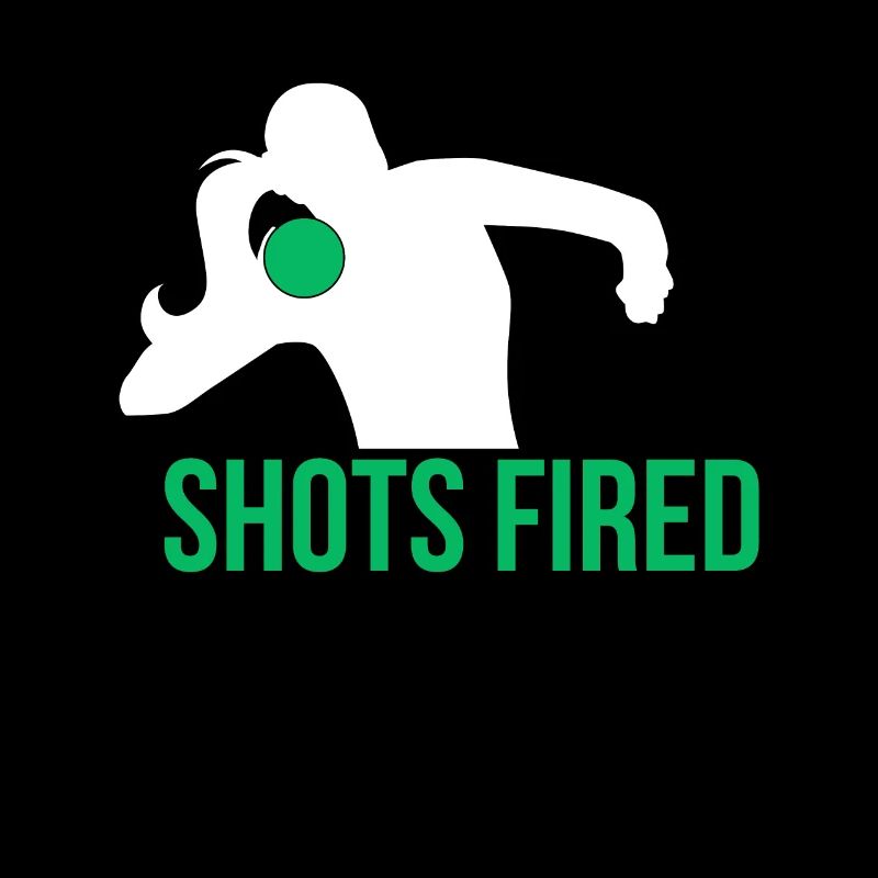 Coups de feu Chemise Lancer du poids Cadeau