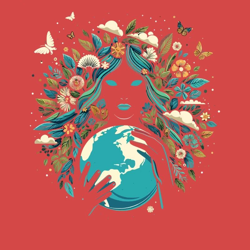 Déesse Grecque Païenne Terre Mère