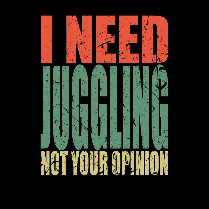 Juggling saying funny