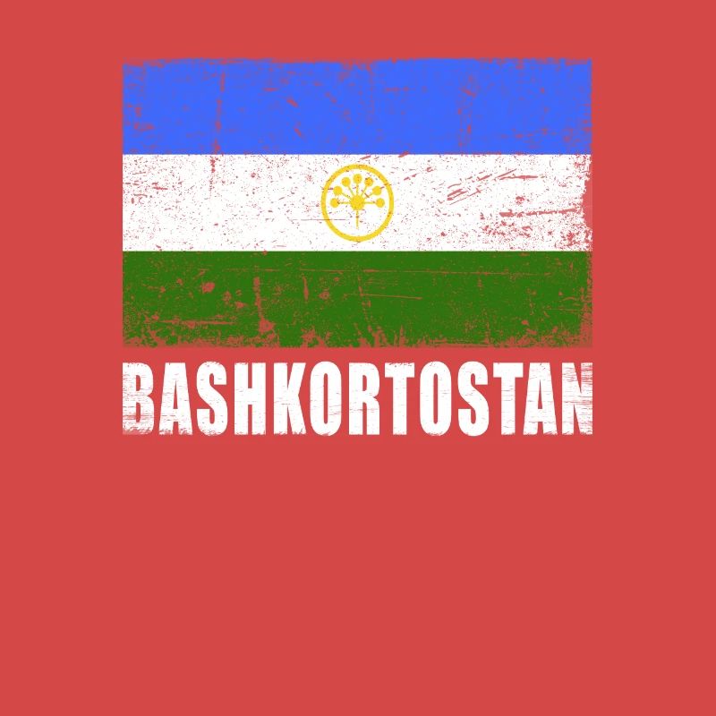 Bashkortostan Flagge
