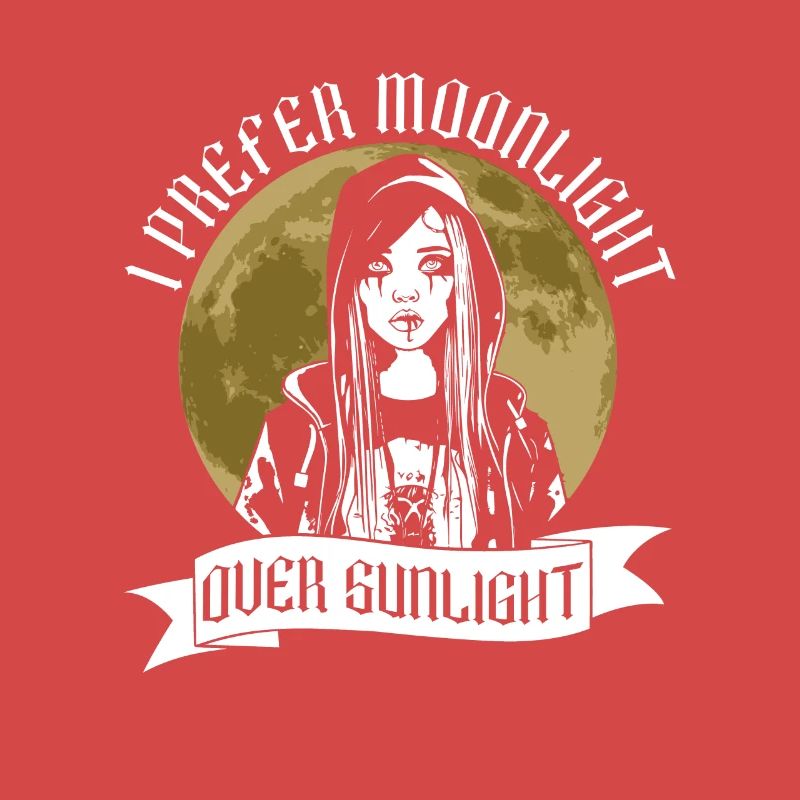 Moonlight before sunlight - Moontan Gothic Goth