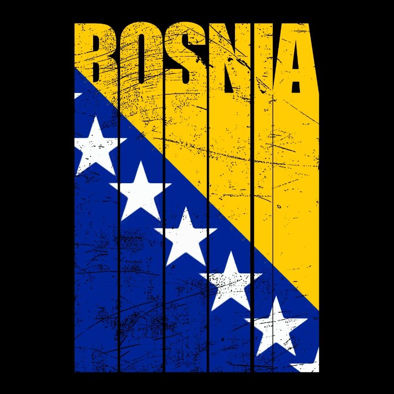 Drapeau de la Bosnie