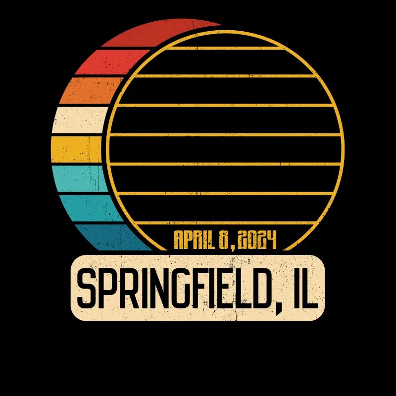 Eclipse totale de Soleil Illinois Springfield EclipseSp