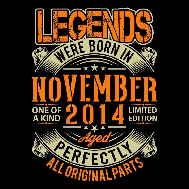 2014 November Geburtstag Legende