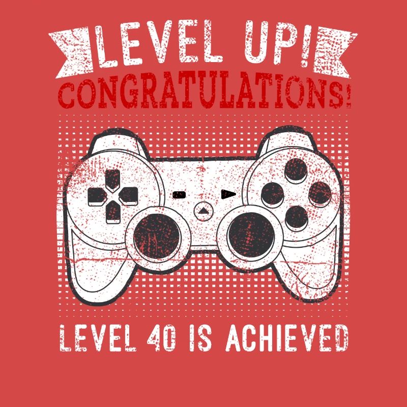 40 Anniversaire Level Up 40 Console de jeu