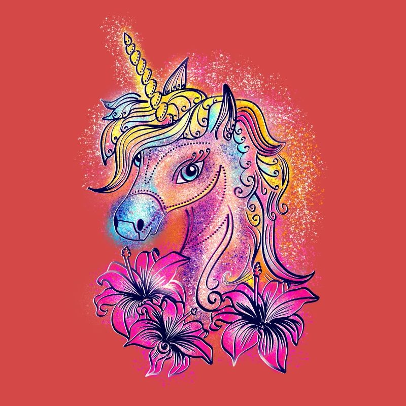 Zauberhaftes Einhorn Sommer Mädchen Geschenk Rosa