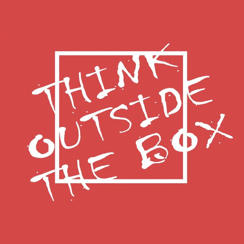 Think Outside The Box Lighthearted Geek Gift