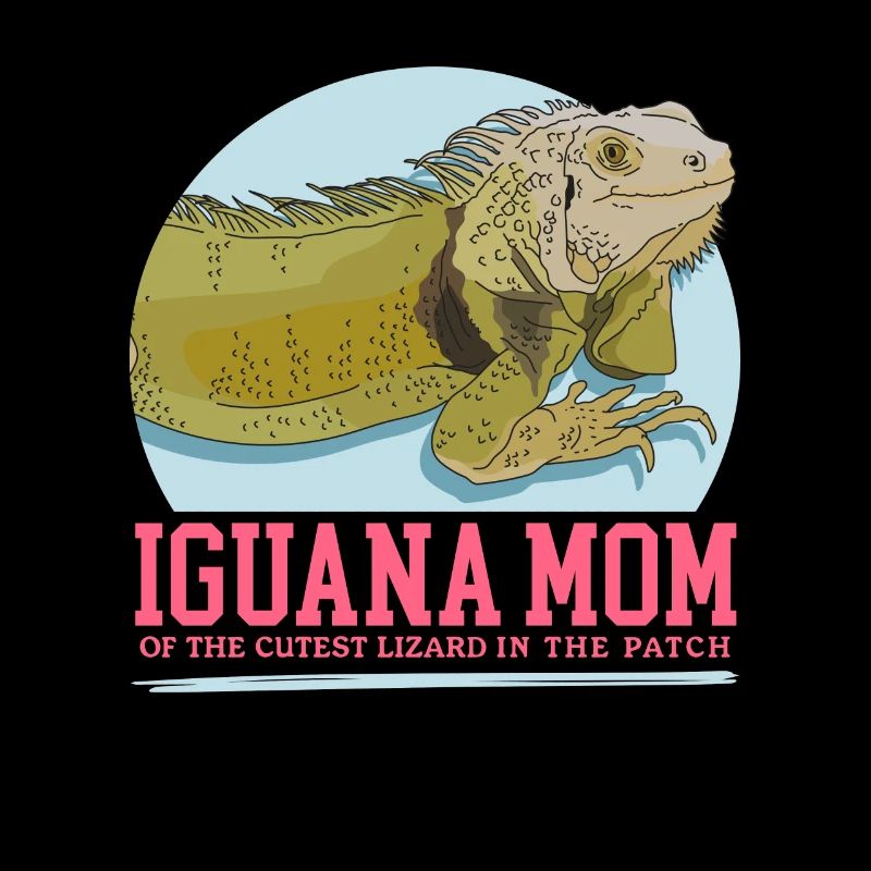 Leguan Mom Eidechse Leguane Geschenk