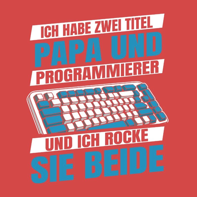 Entwickler Coder Programmierer Vater