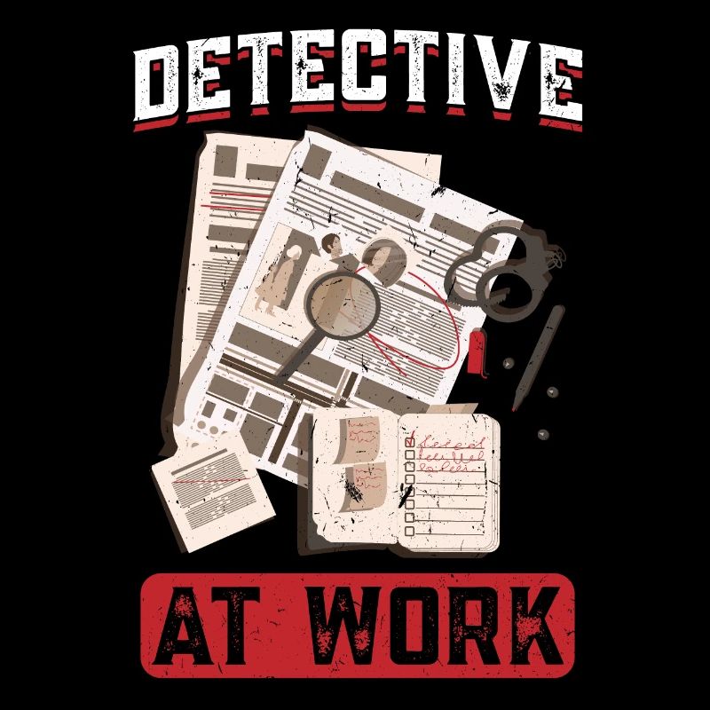 Detective at work