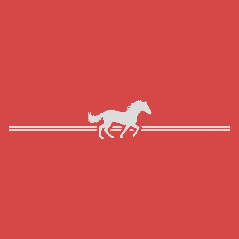 Linea Stripe Cavallo da corsa