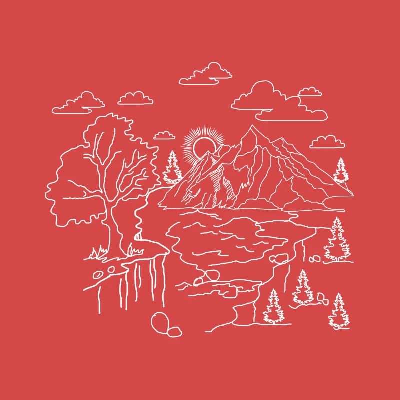 Paysage de mère nature