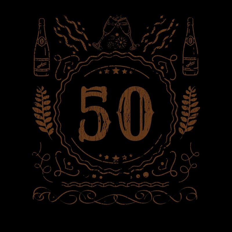 Retro Vintage Age 50 Year Old Birth Born Beer