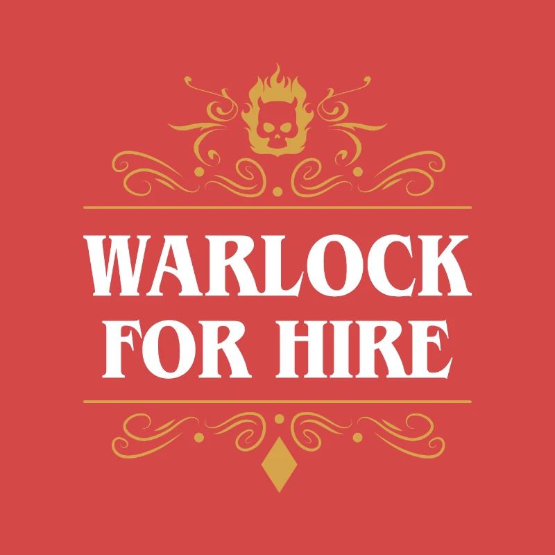 Warlock For Hire Character Player Class RPG
