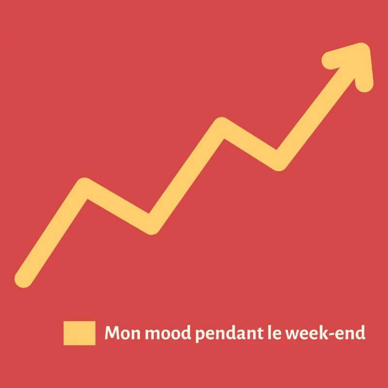 Mood Weekend - Cadeau Courbe Augmentée