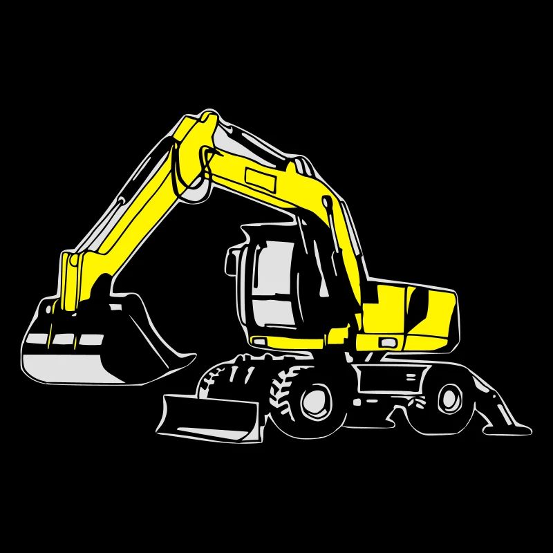 Mobilbagger 2 / excavator / Pelle