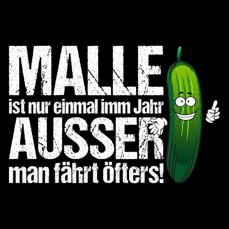Mallorca Spruch Malle saufen Geschenk