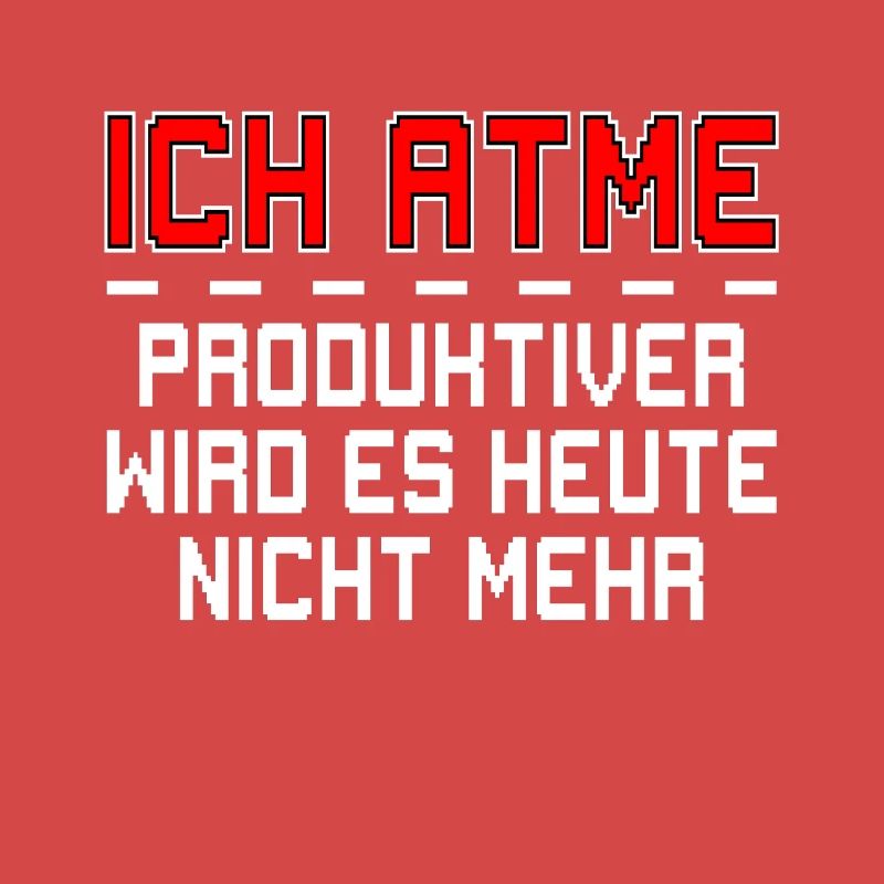 Ich atme Geschenk Idee