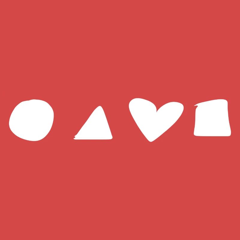 shape, heart, circle, triangle, square