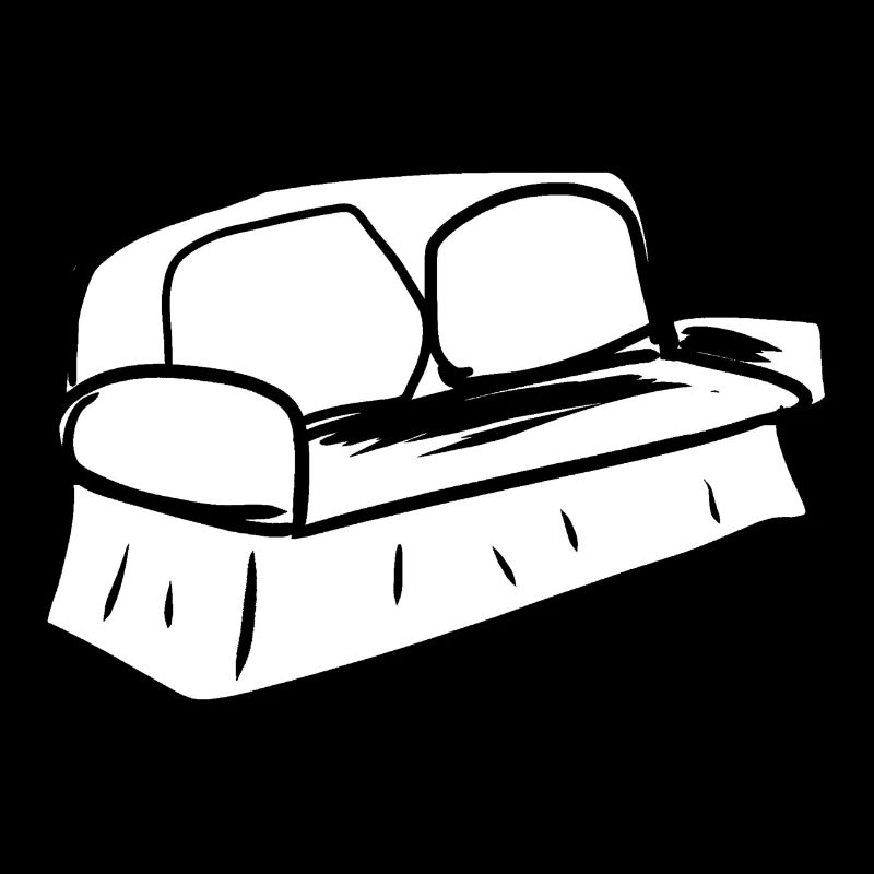 Sofa Symbol Stue Møbler Grå