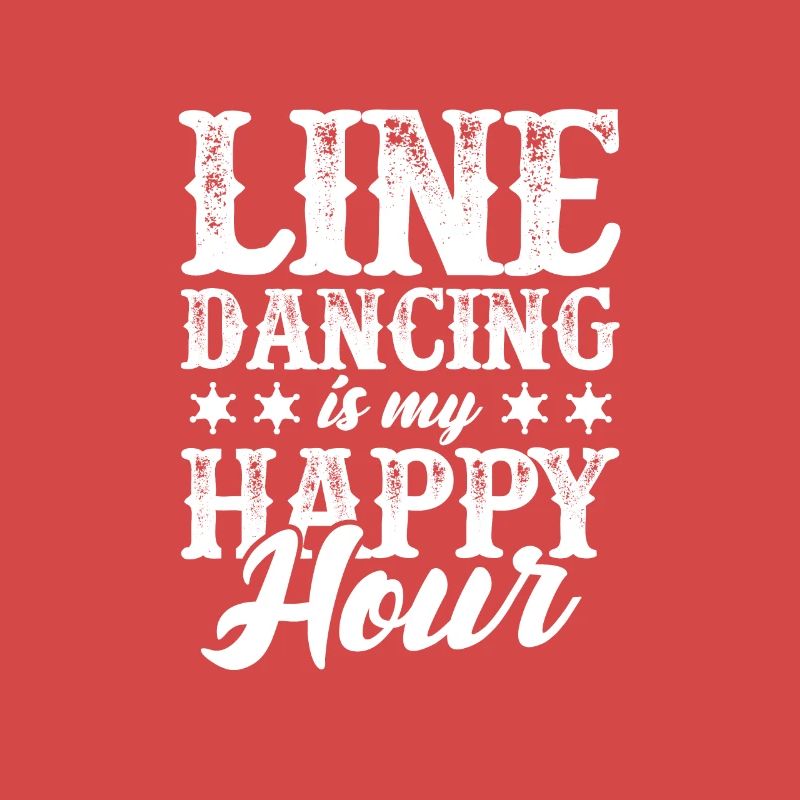 Linedance Country Line Dancer Linedancing Geschenk