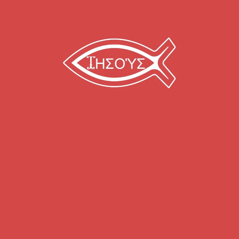 Jésus grec avec poisson Ichthys