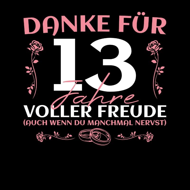 Veilchenhochzeit Ehefrau 13. Hochzeitstag