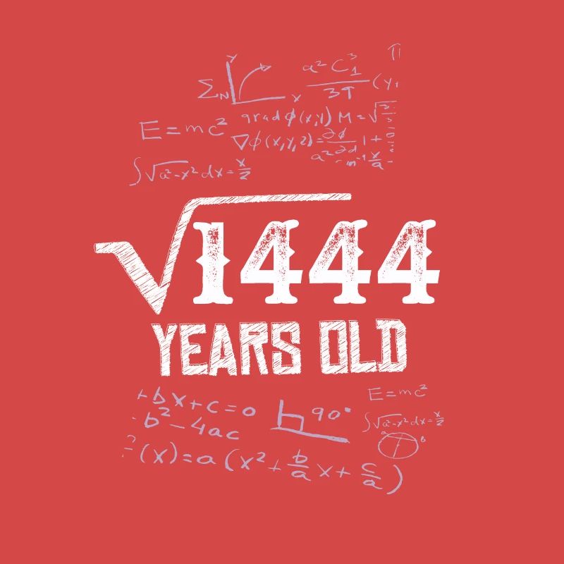 38th birthday 38 years math formula