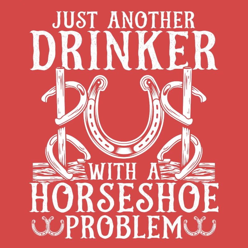 Horseshoe Pitching Game Drinking Drinker Tosser