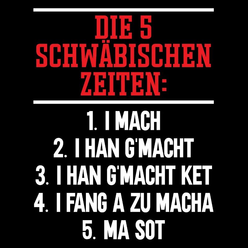 Die 5 Schwäbischen Zeiten