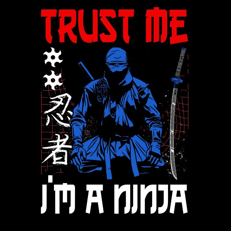 Ninja Geschenk Karate Ninjutsu Judo Samurai Japan