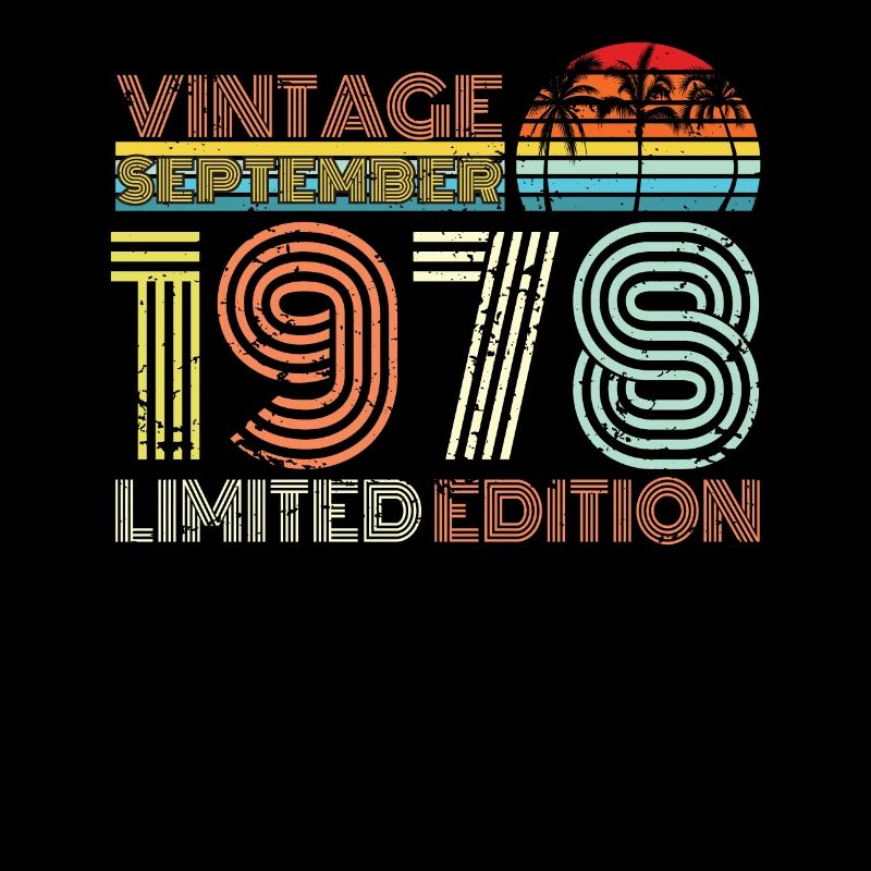 September 1978 Born Vintage Gift
