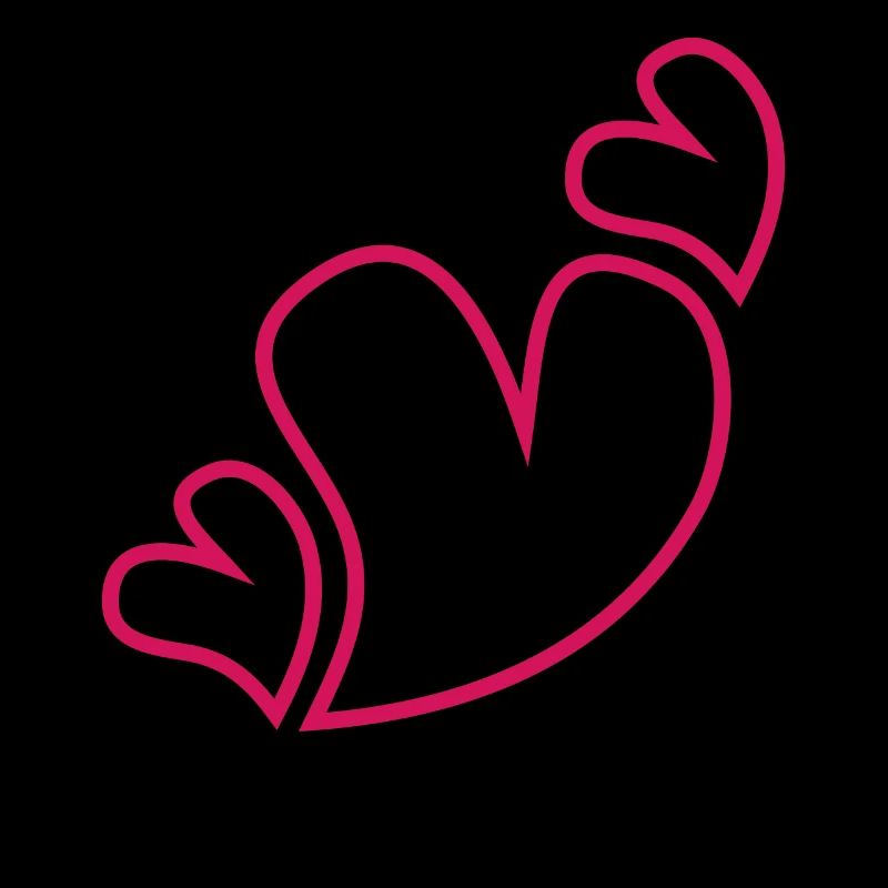 Three Red Hearts