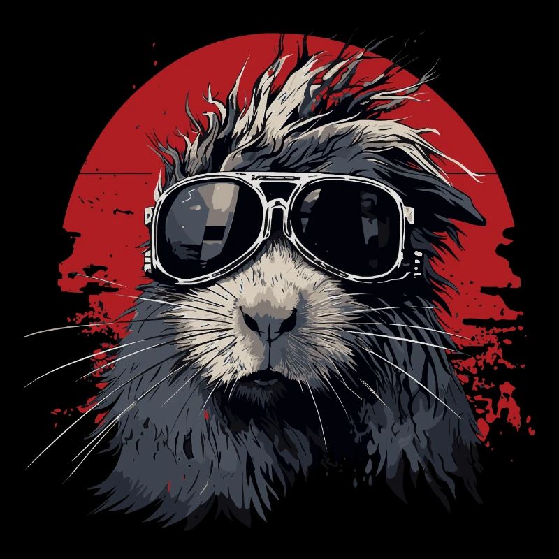 Cooles Meerschweinchen
