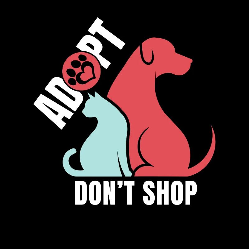 Adopt! Dont Shop! Adoptieren Tiere