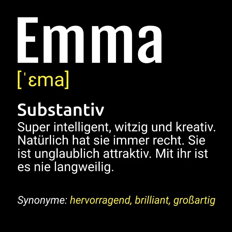 Emma Name Definition