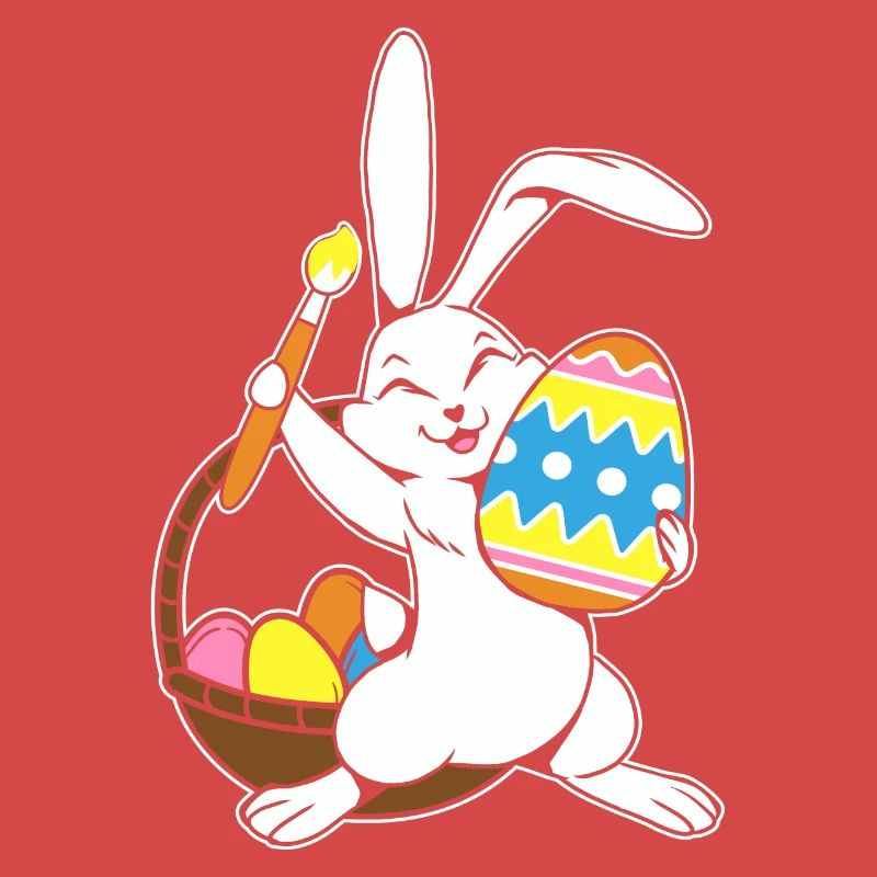 Osterhase Bemalt Ostereiger Eierbemalen Eiersuche