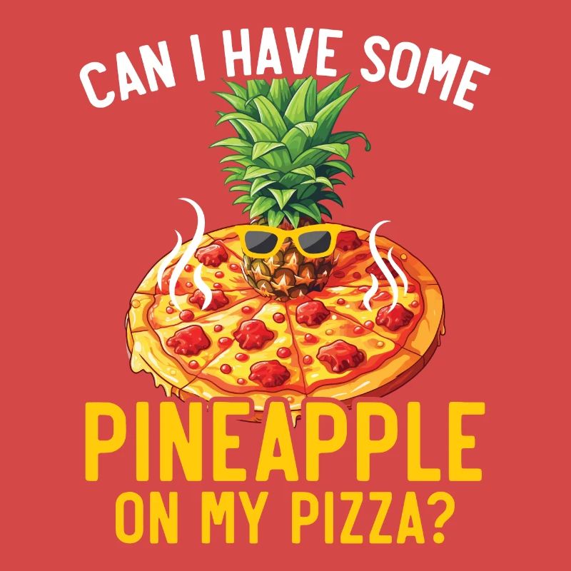 Pizza And Pineapple Tropical Fruit Pizza Eater