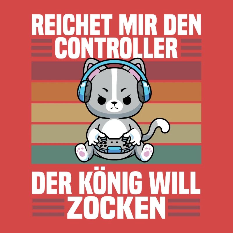 Reichet mir den Controller der König will zocken