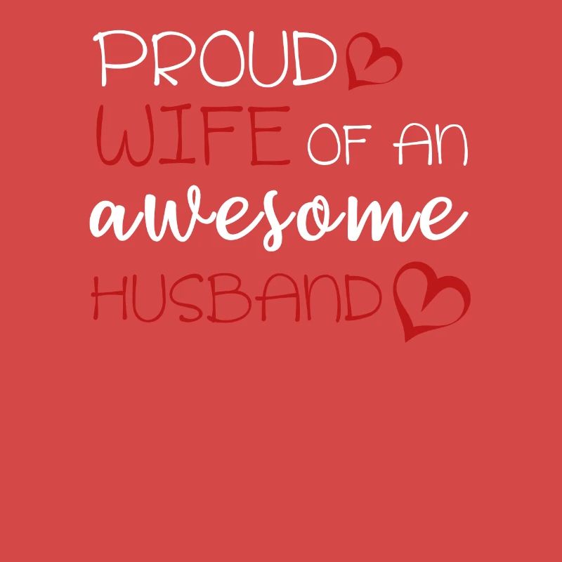 Proud Wife Mutter Awesome Husband Geschenk Idee