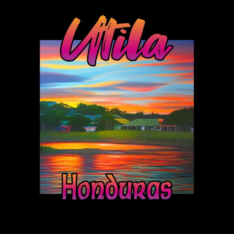Utila, Honduras Coucher de soleil