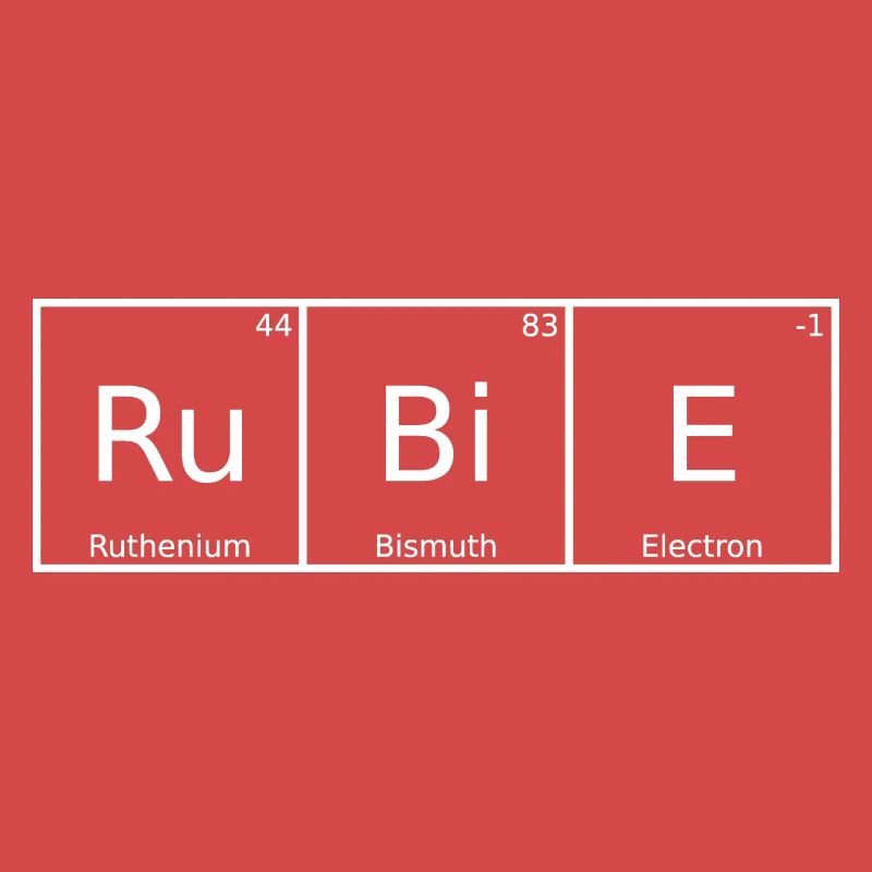Rubie Name First Name Chemistry Periodic Table Elements