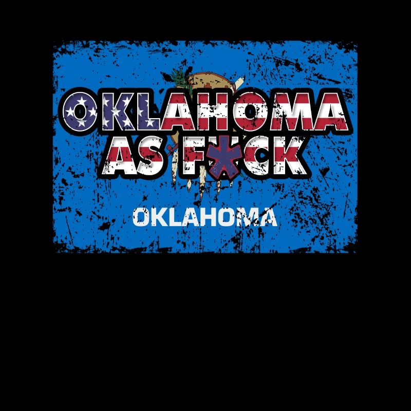America US Flag State Flag Oklahoma