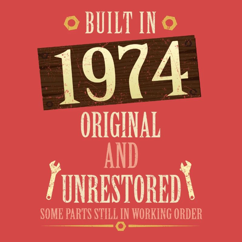 Construit dans l’original de 1974 et non restauré