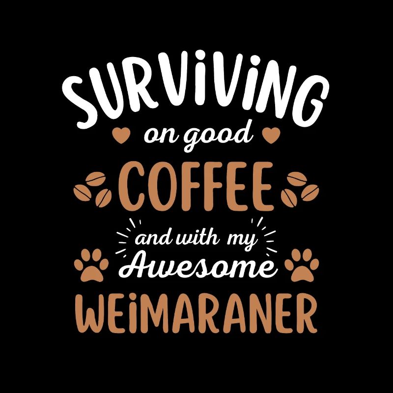 Weimaraner Coffee Dog Cafe