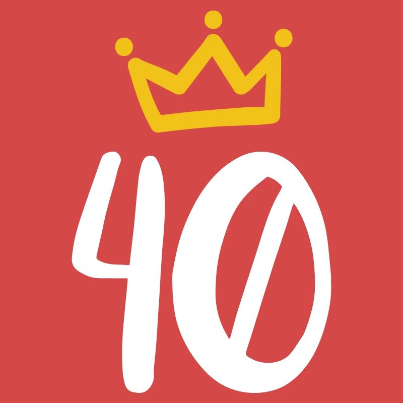 40. Geburtstag Krone Geschenkidee