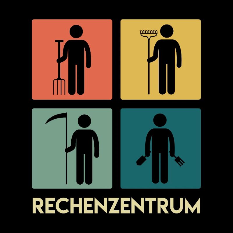 Rechenzentrum Garten Rechen Gärtner
