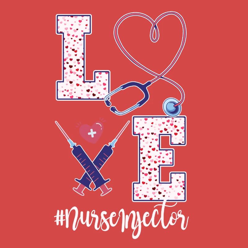 Ästhetikschwester Valentinstag Design
