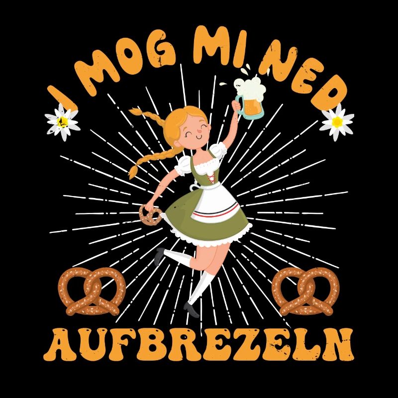 I Mog Mi Ned Aufbrezeln Dirndl